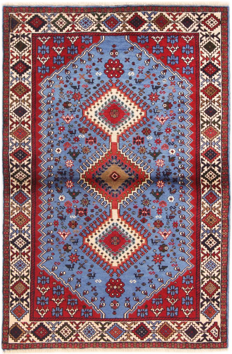 Persialainen matto Yalameh 154x99 154x99, Persialainen matto Solmittu käsin
