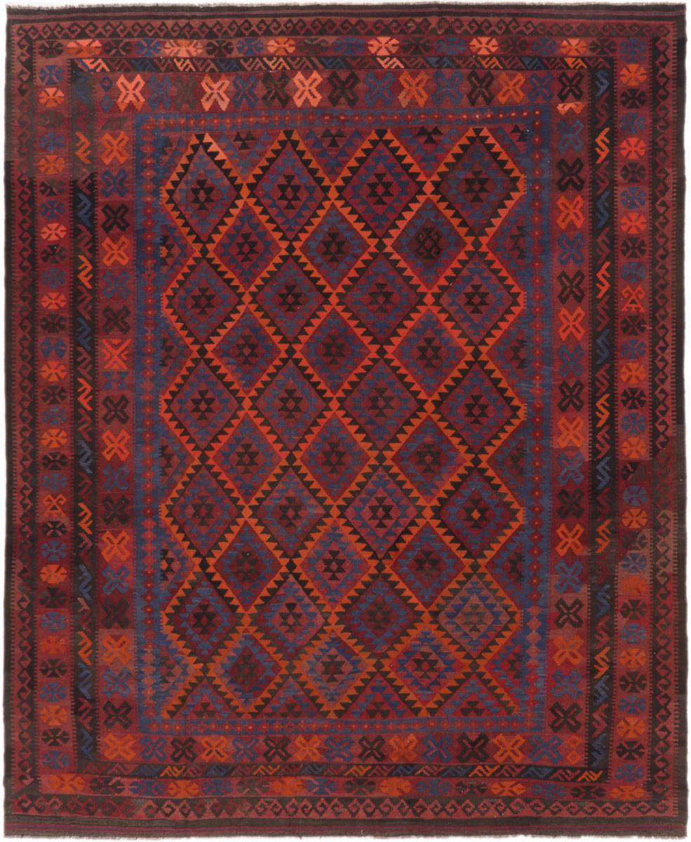Afghan rug Kilim Afghan Antique 9'9"x8'4" 9'9"x8'4", Persian Rug Woven by hand