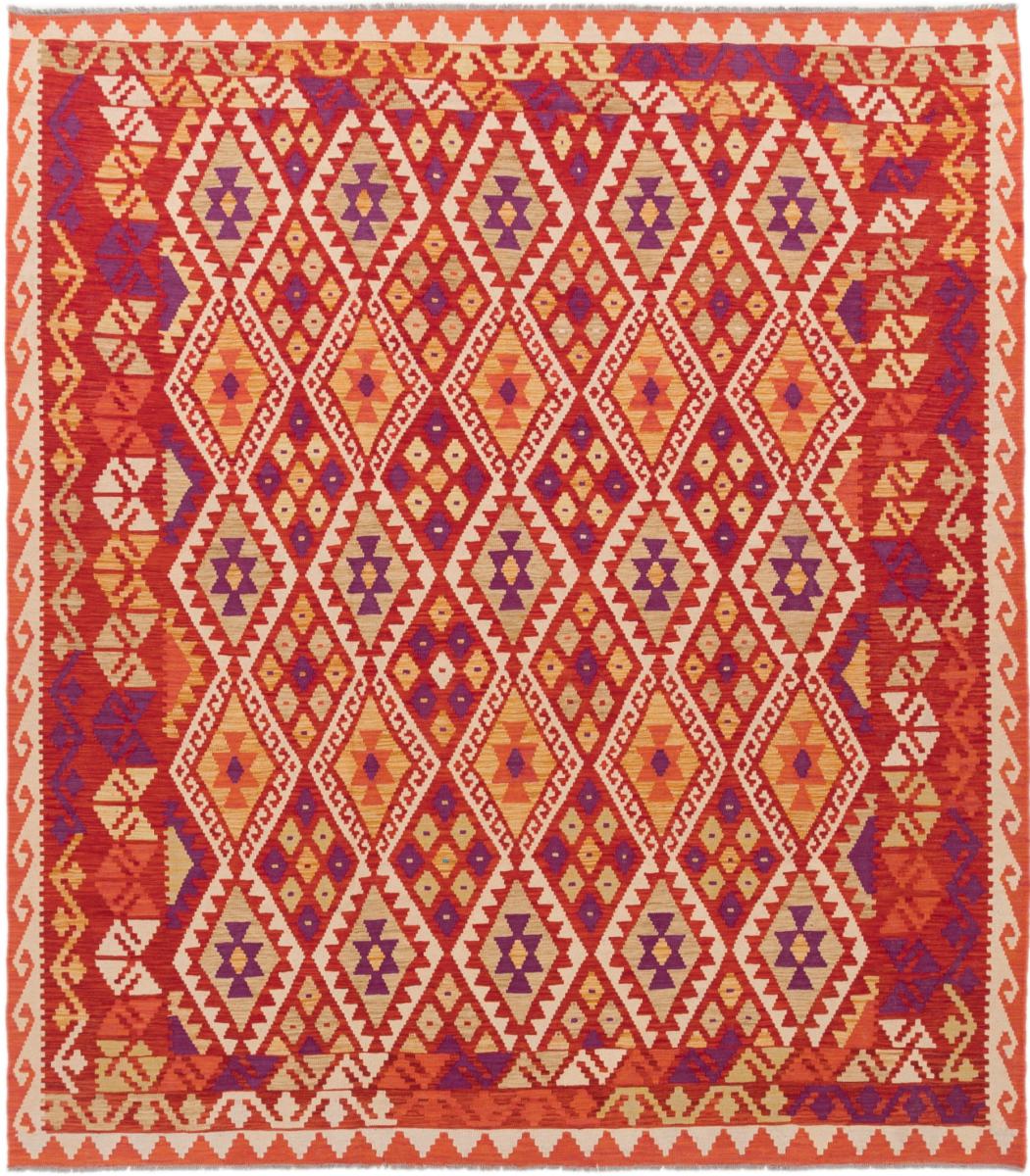 Afganistan-matto Kelim Afghan 294x261 294x261, Persialainen matto kudottu