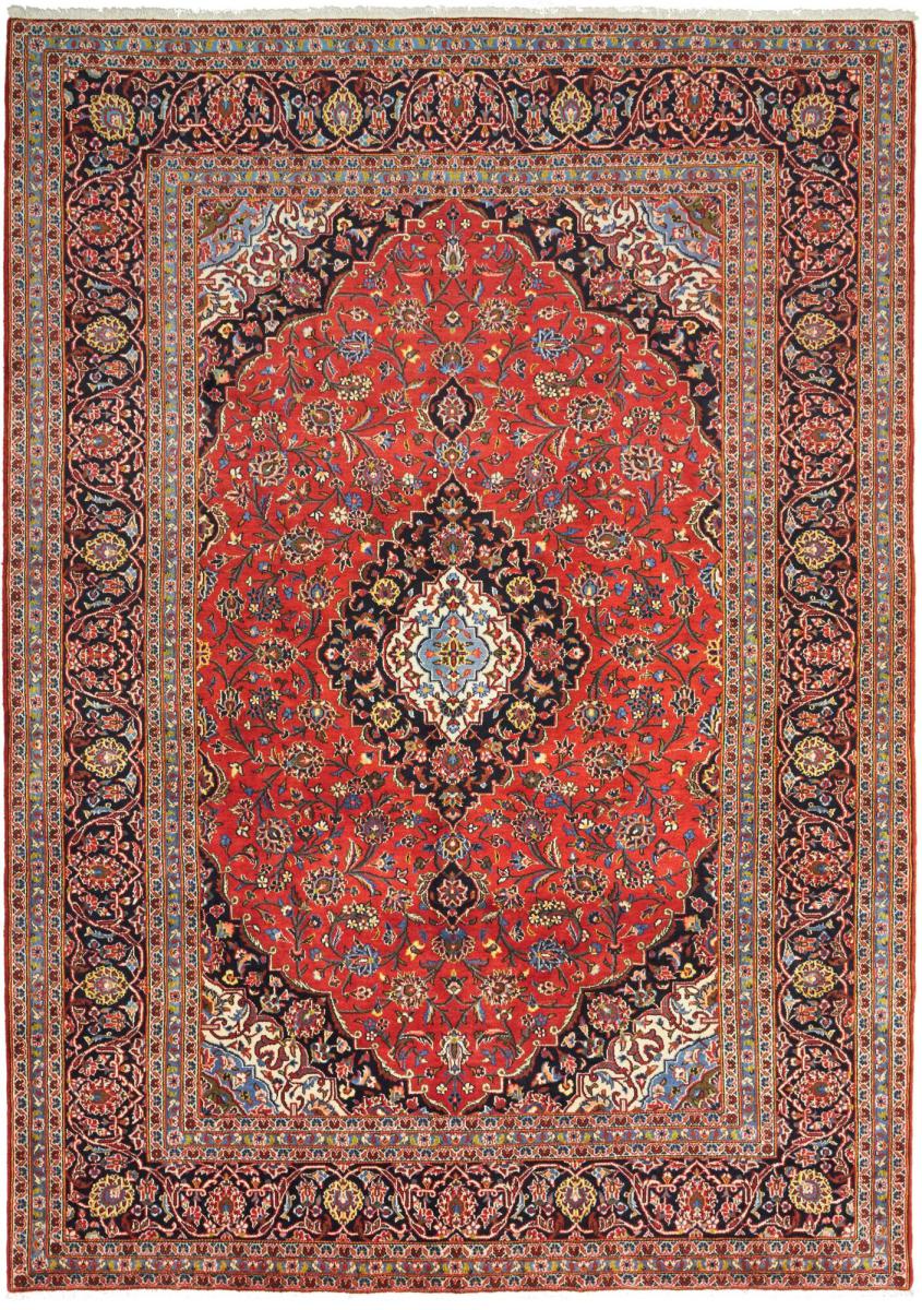 Persialainen matto Keshan 9'9"x6'8" 9'9"x6'8", Persialainen matto Solmittu käsin