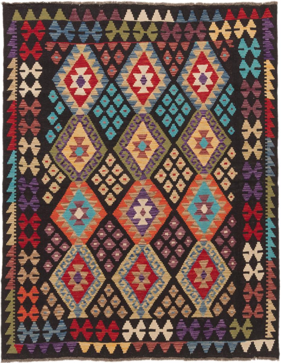 Dywan afgański Kilim Afghan 6'4"x4'11" 6'4"x4'11", Dywan perski Ręcznie tkane