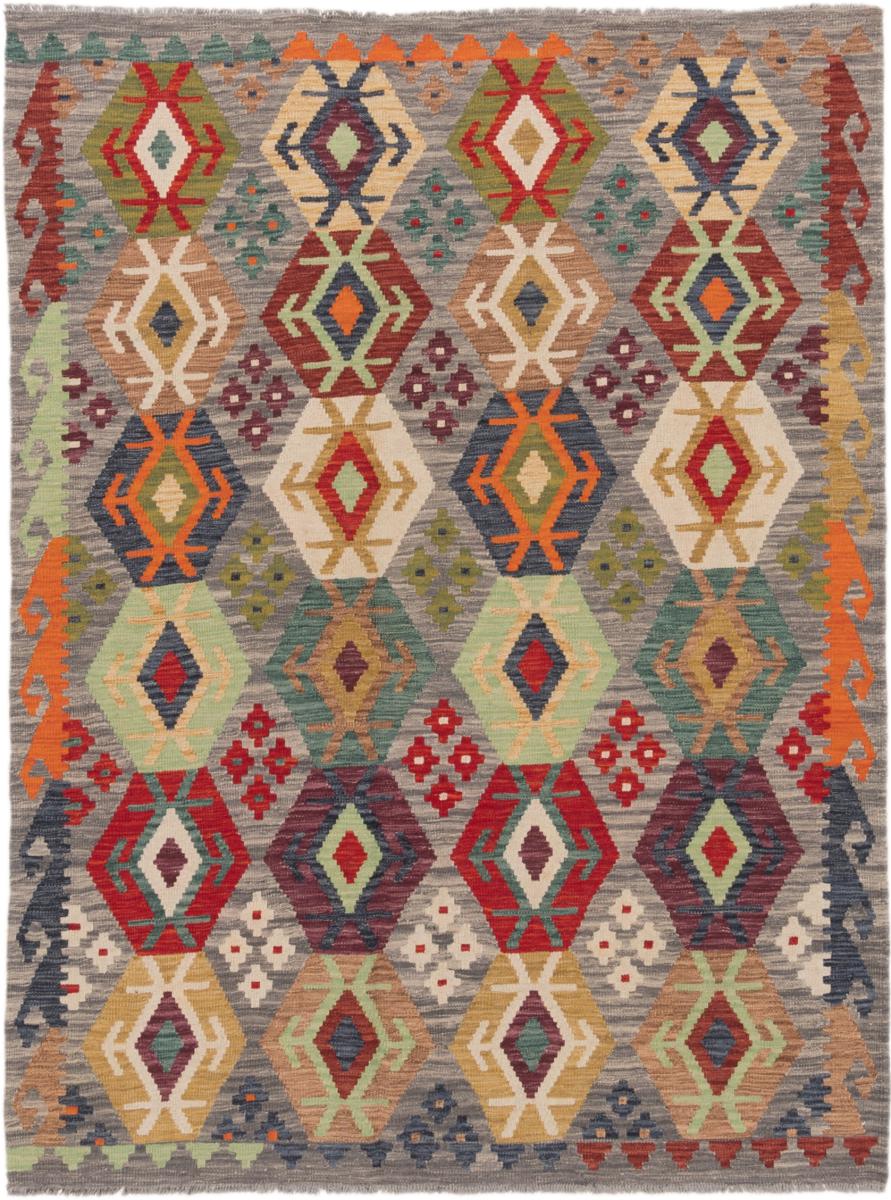 Tapis afghan Kilim Afghan 203x152 203x152, Tapis persan Tissé à la main