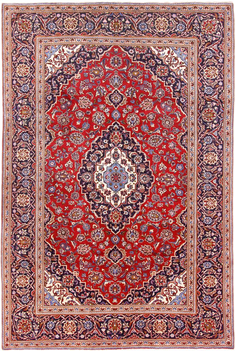 Perzisch tapijt Keshan 9'9"x6'6" 9'9"x6'6", Perzisch tapijt Handgeknoopte