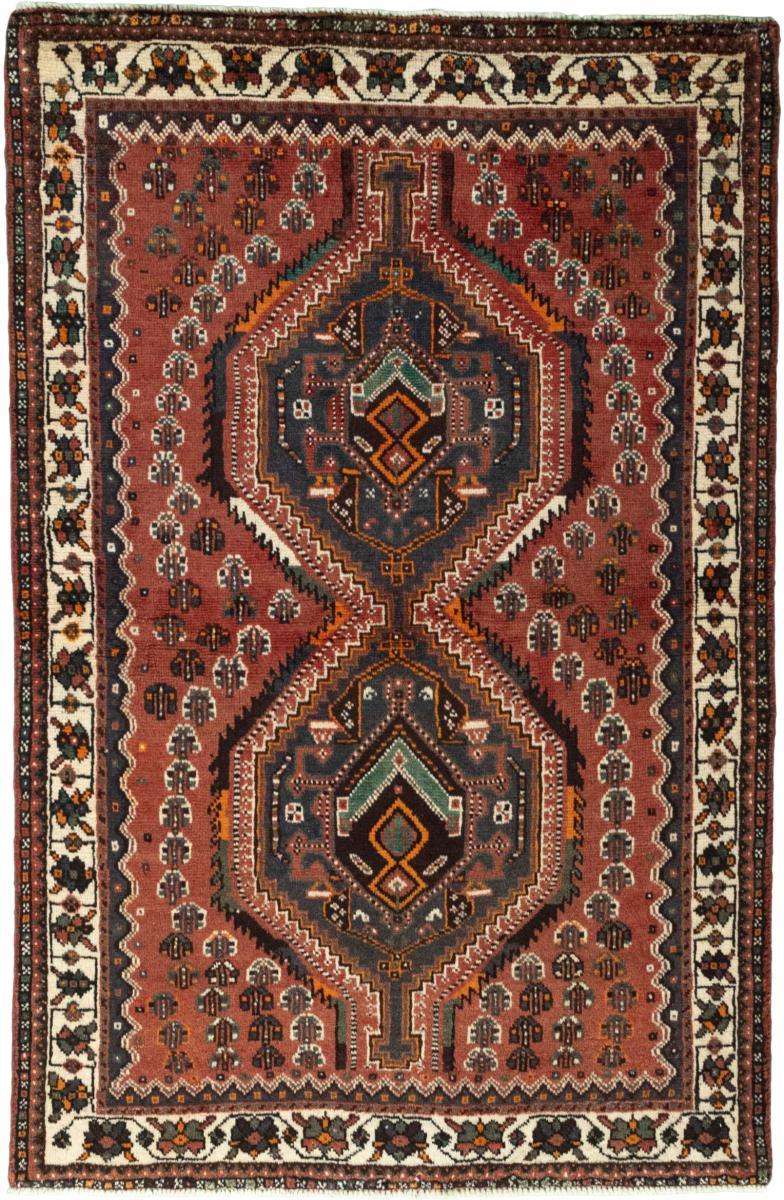 Persian Rug Shiraz 159x105 159x105, Persian Rug Knotted by hand
