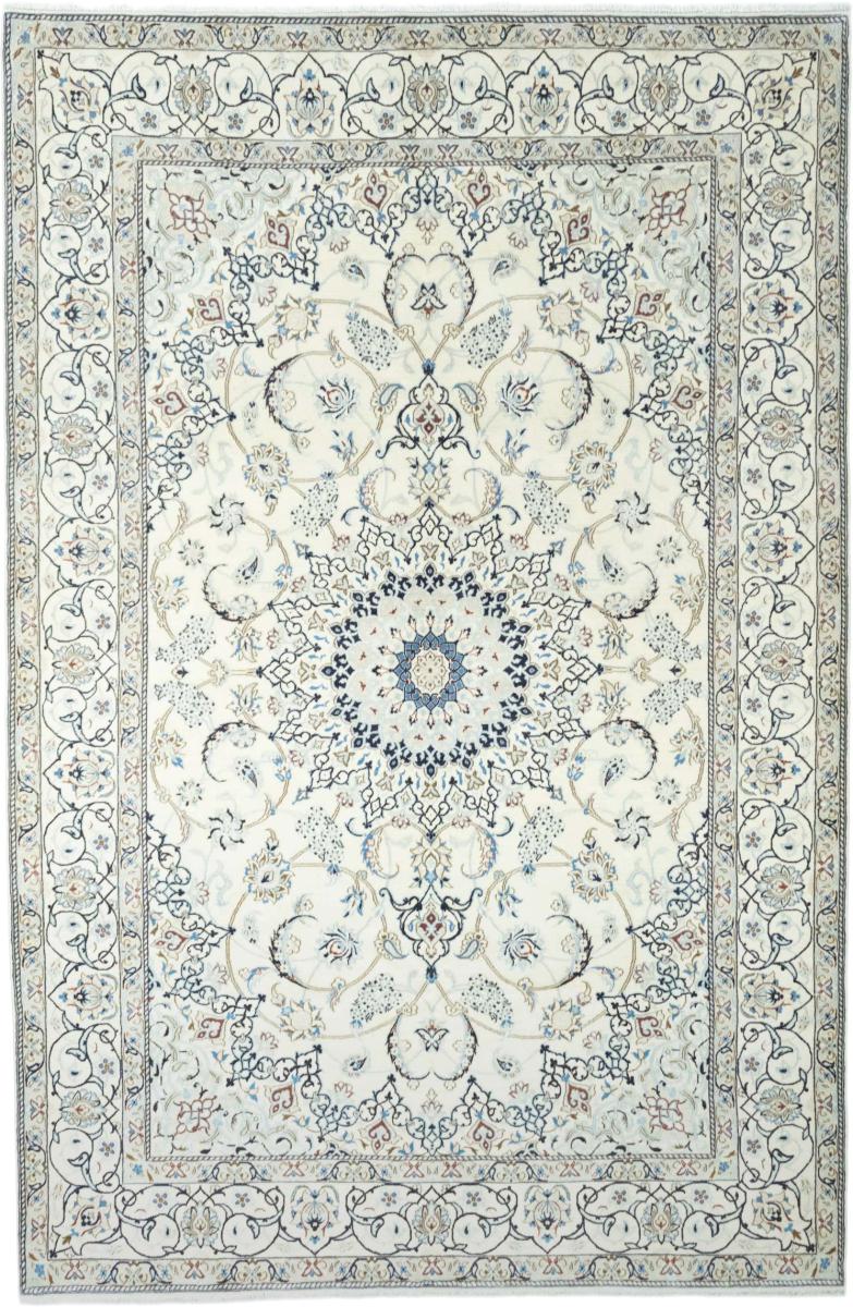 Persian Rug Nain 9La 10'1"x6'8" 10'1"x6'8", Persian Rug Knotted by hand