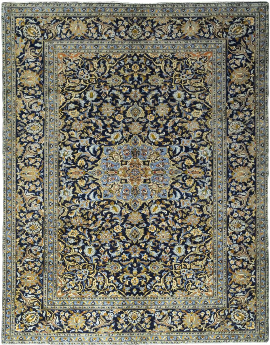 Tapis persan Kashan 273x210 273x210, Tapis persan Noué à la main