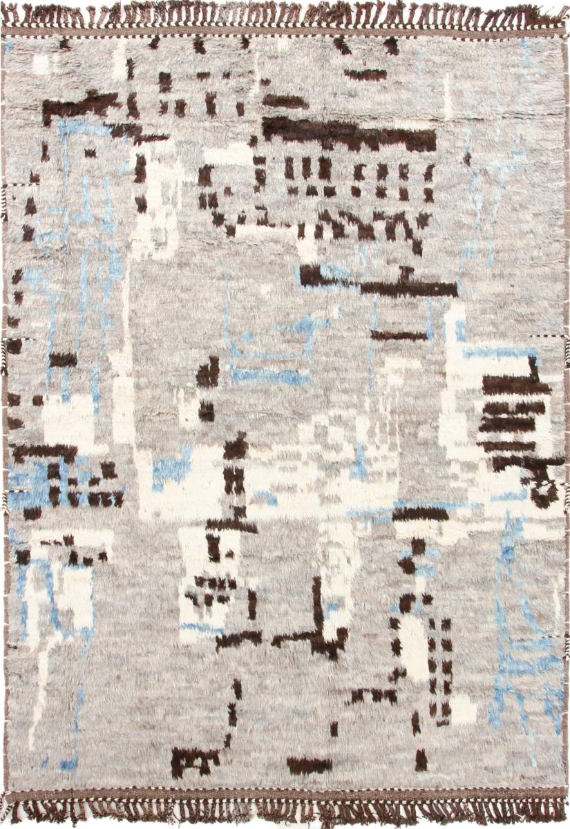 Afghaans tapijt Berbers Maroccan Atlas 9'8"x7'1" 9'8"x7'1", Perzisch tapijt Handgeknoopte