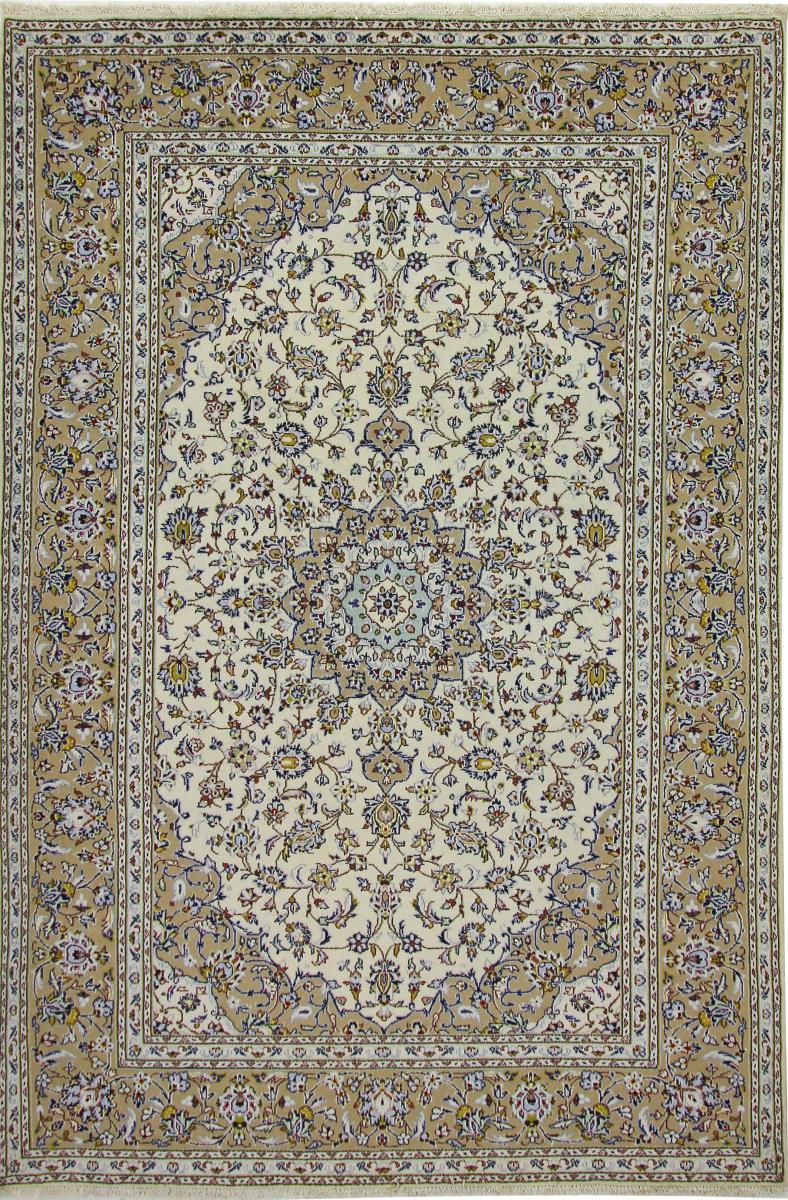 Persisk tæppe Keshan 295x199 295x199, Persisk tæppe Knyttet i hånden
