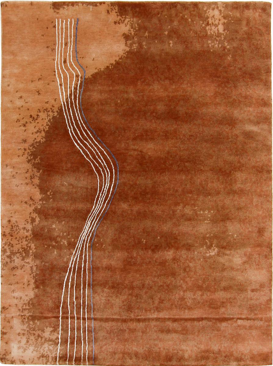 インドのカーペット Sadraa 6'10"x5'0" 6'10"x5'0",  ペルシャ絨毯 手織り