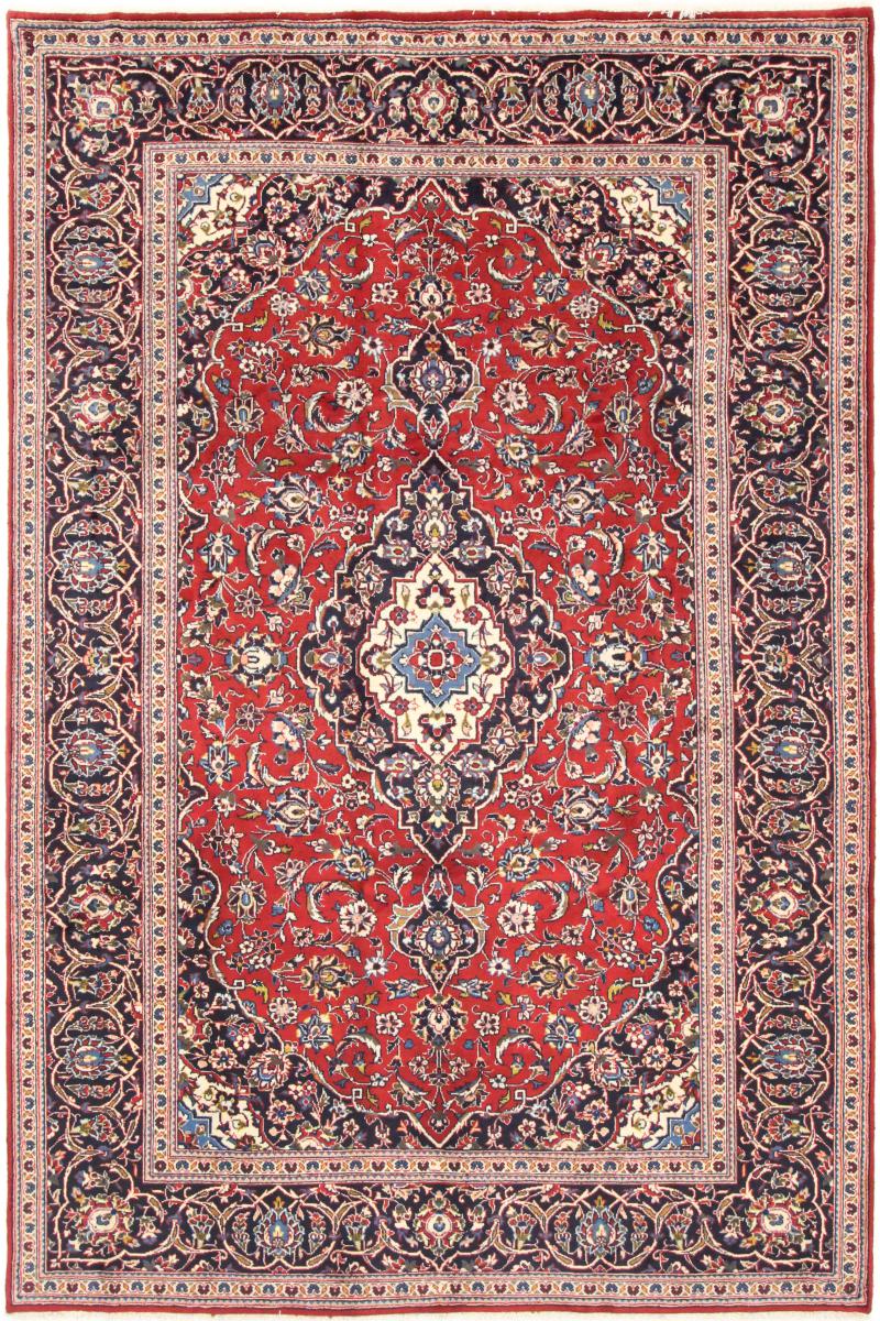 Perzisch tapijt Keshan 9'9"x6'6" 9'9"x6'6", Perzisch tapijt Handgeknoopte