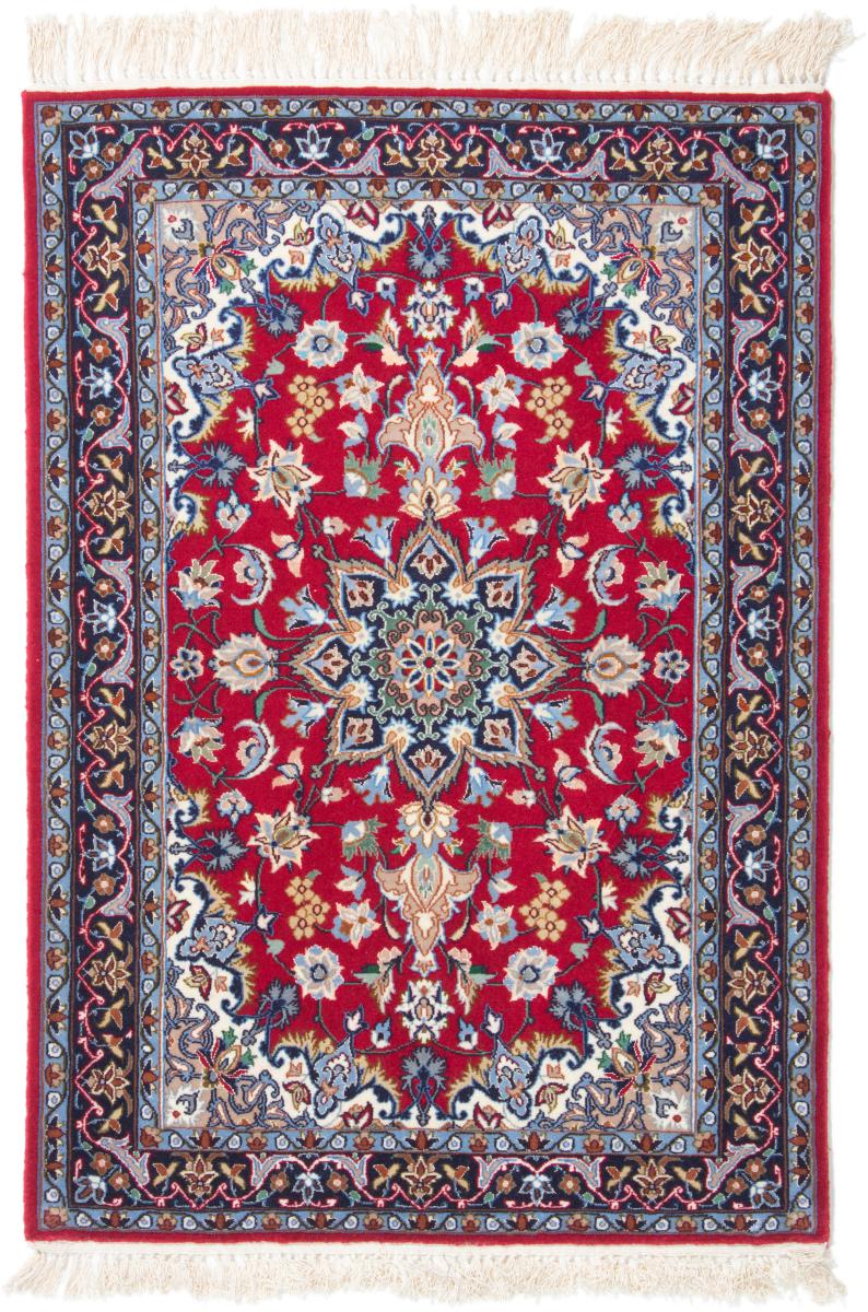 Persisk teppe Isfahan Silkerenning 101x69 101x69, Persisk teppe Knyttet for hånd