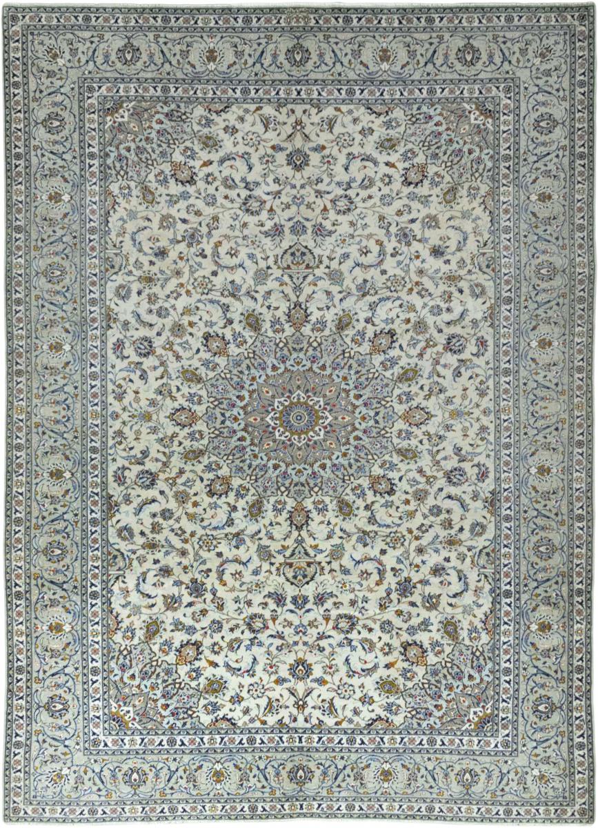 Tapis persan Kashan 406x287 406x287, Tapis persan Noué à la main