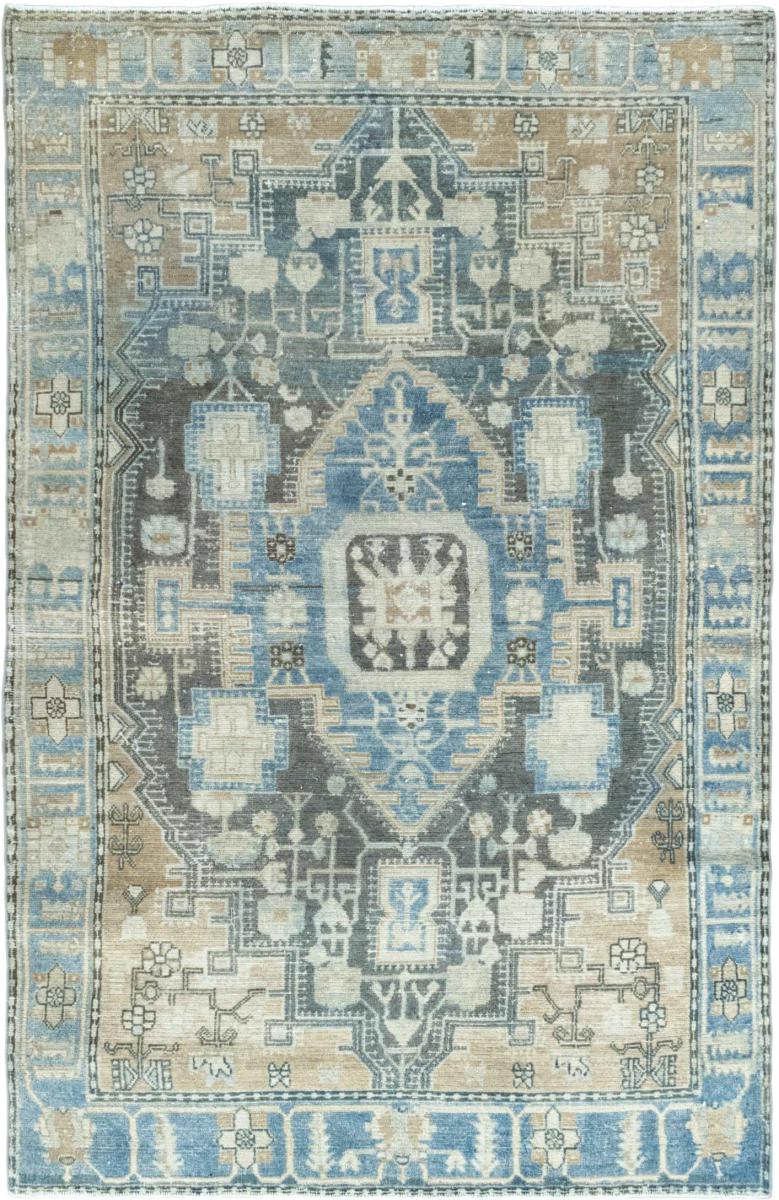 Tapis persan Hamadan Heritage 204x131 204x131, Tapis persan Noué à la main