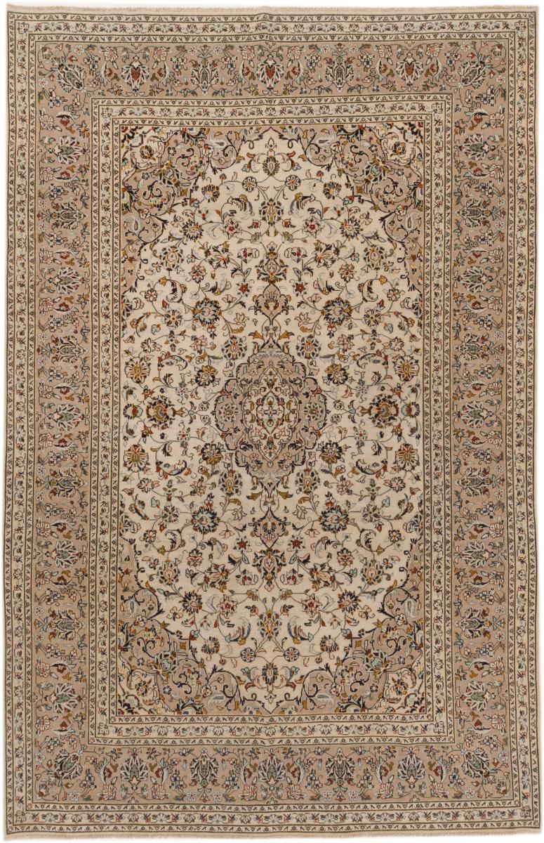 Persian Rug Keshan Patina 10'0"x6'6" 10'0"x6'6", Persian Rug Knotted by hand