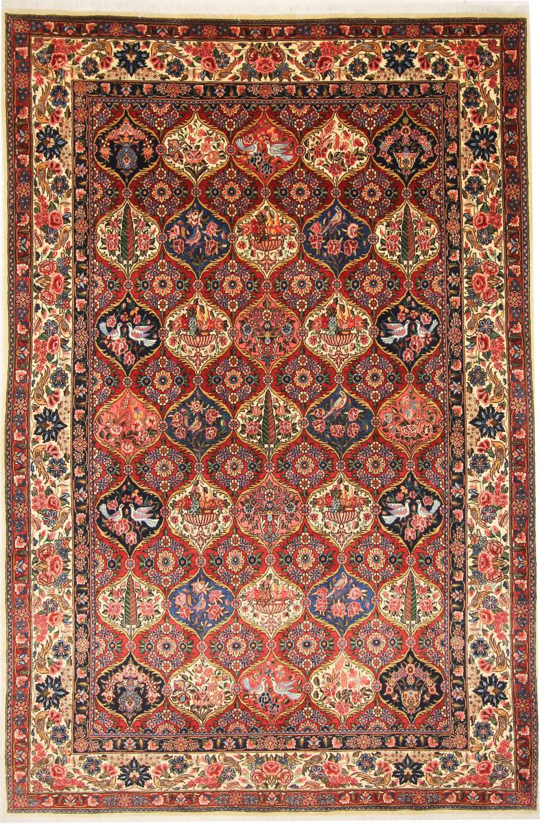 Persialainen matto Bakhtiar Chaleshotor 304x204 304x204, Persialainen matto Solmittu käsin