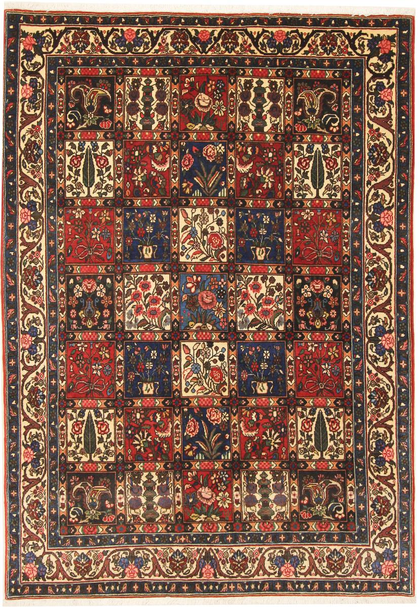  ペルシャ絨毯 バクティアリ Chalshotor 203x142 203x142,  ペルシャ絨毯 手織り