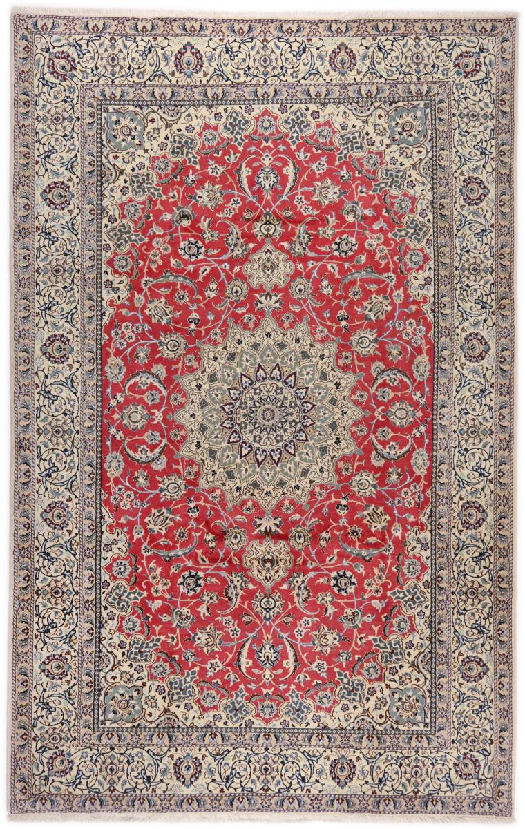 Tapis persan Naïn 9La 10'4"x6'6" 10'4"x6'6", Tapis persan Noué à la main