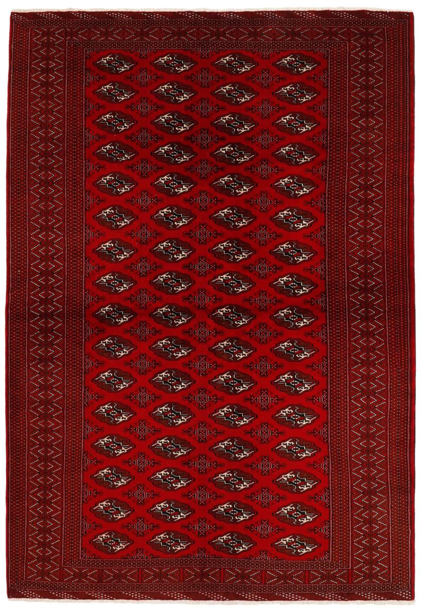 Perzsa szőnyeg Turkaman 296x205 296x205, Perzsa szőnyeg Kézzel csomózva