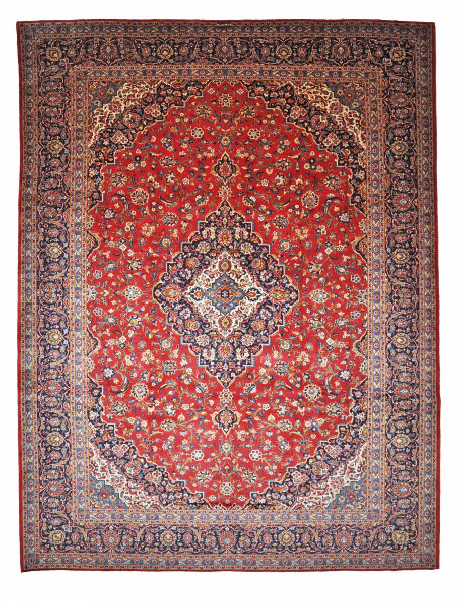 Tappeto persiano Keshan 413x315 413x315, Tappeto persiano Annodato a mano