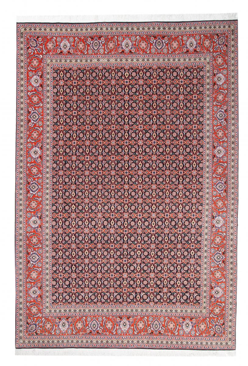 Persian Rug Tabriz Herati 9'10"x6'6" 9'10"x6'6", Persian Rug Knotted by hand