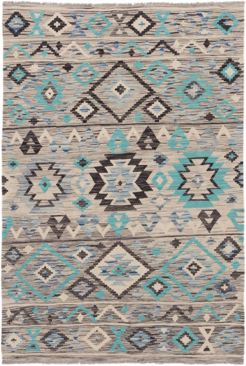 Tapis afghan Kilim Afghan 182x125 182x125, Tapis persan Tissé à la main