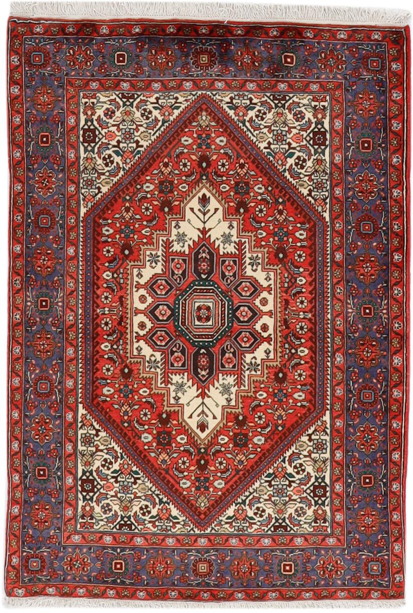 Persian Rug Gholtogh 4'10"x3'4" 4'10"x3'4", Persian Rug Knotted by hand
