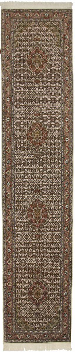 Tapis persan Tabriz Mahi 400x82 400x82, Tapis persan Noué à la main