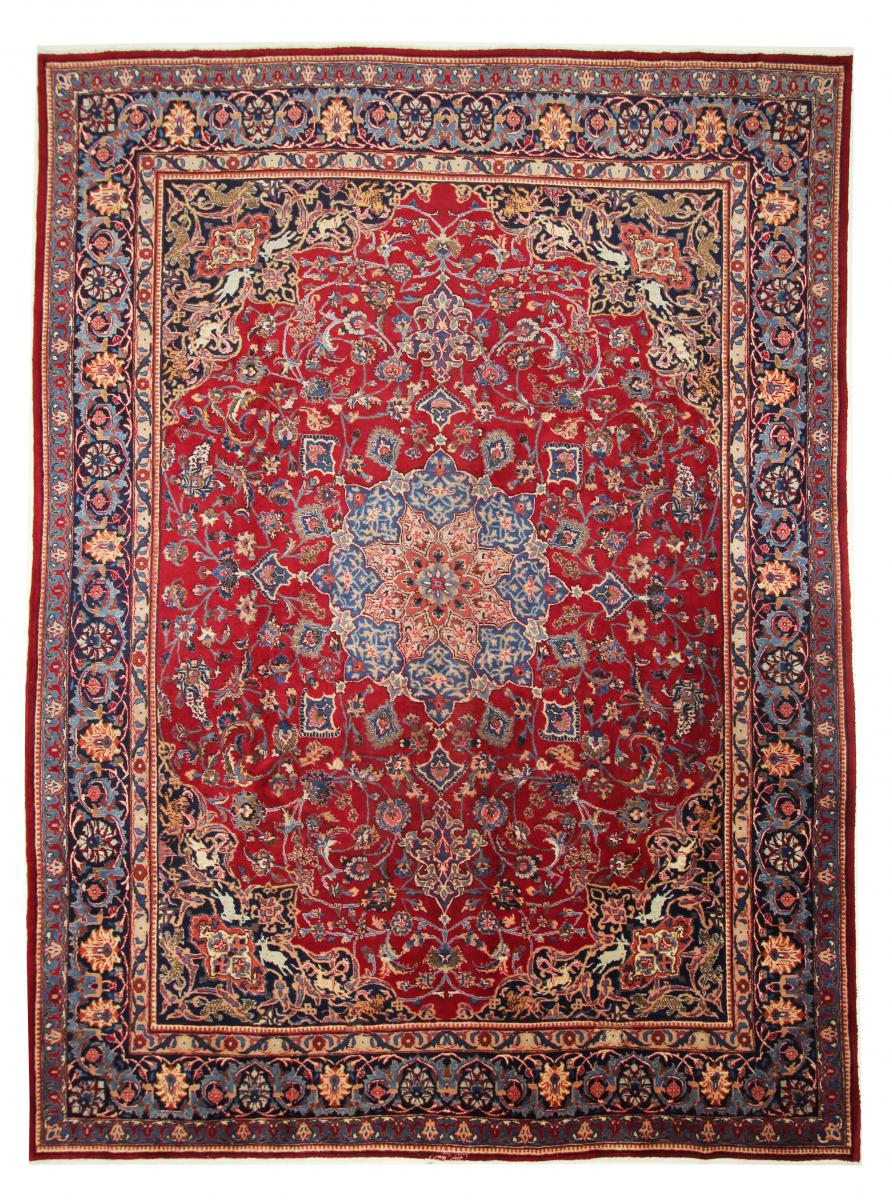 Persian Rug Keshan 389x293 389x293, Persian Rug Knotted by hand