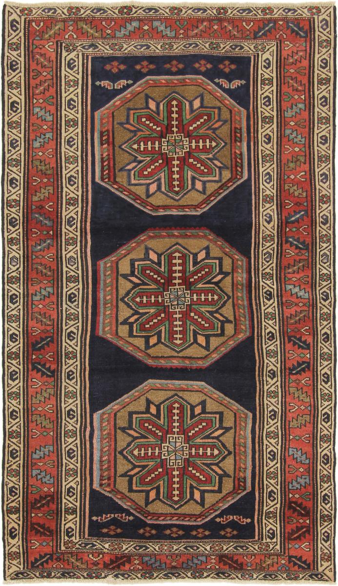 Persian Rug Zanjan 6'9"x3'9" 6'9"x3'9", Persian Rug Knotted by hand