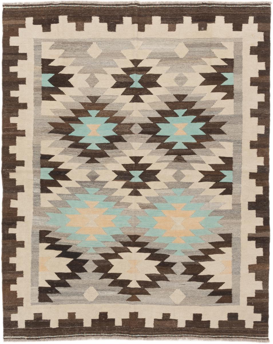 Alfombra afgana Kilim Afghan 6'3"x5'0" 6'3"x5'0", Alfombra persa Tejido a mano