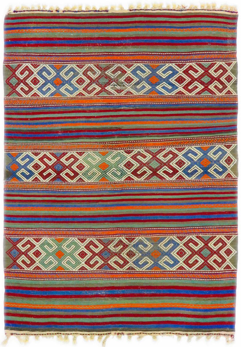 Persian Rug Kilim Fars 136x96 136x96, Persian Rug Woven by hand