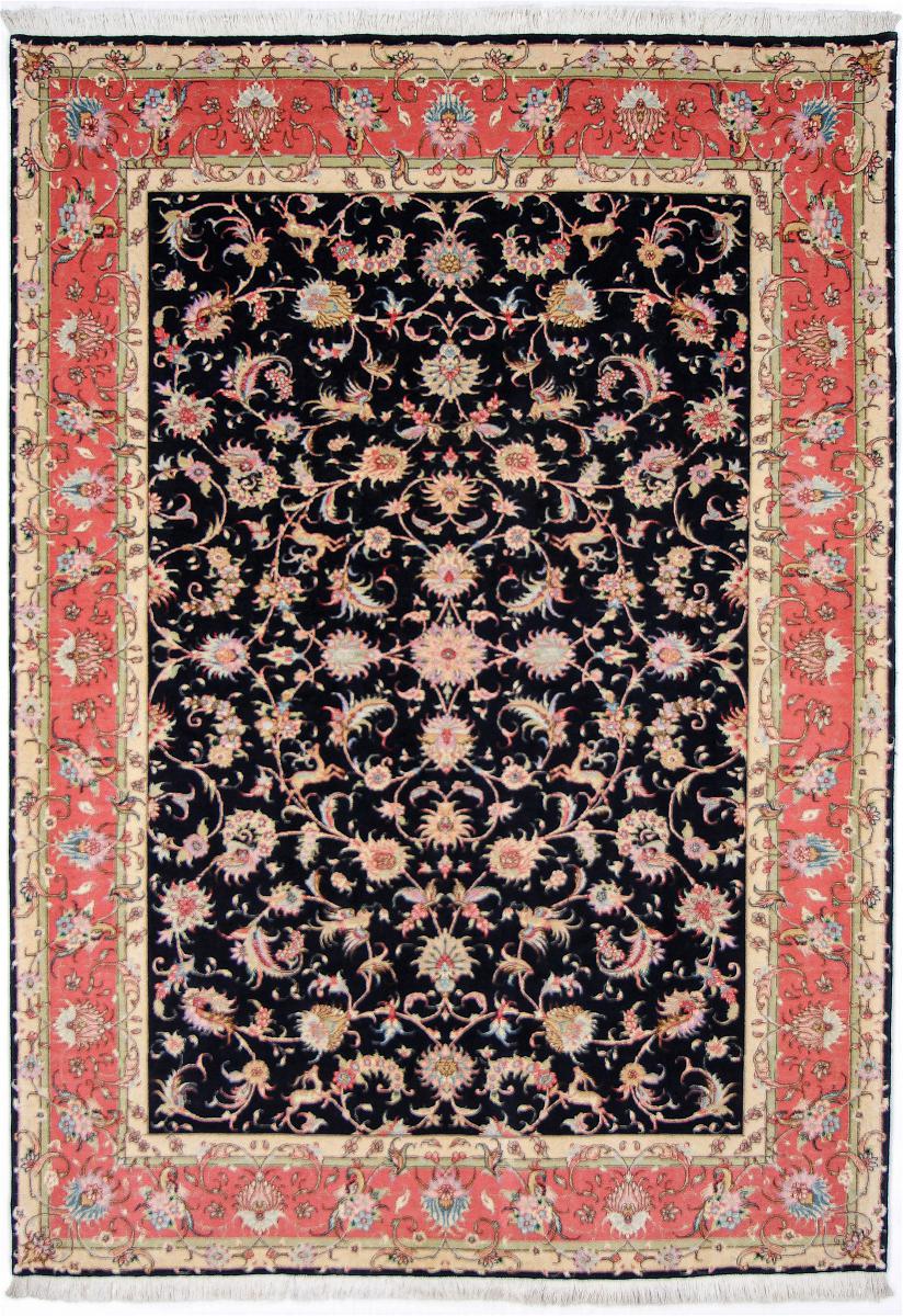 Tapis persan Tabriz 50Raj 250x172 250x172, Tapis persan Noué à la main