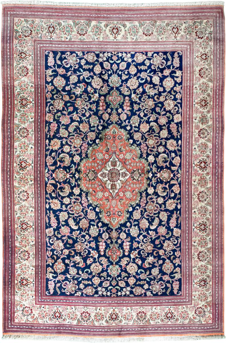 Persian Rug Hamadan 6'6"x4'4" 6'6"x4'4", Persian Rug Knotted by hand