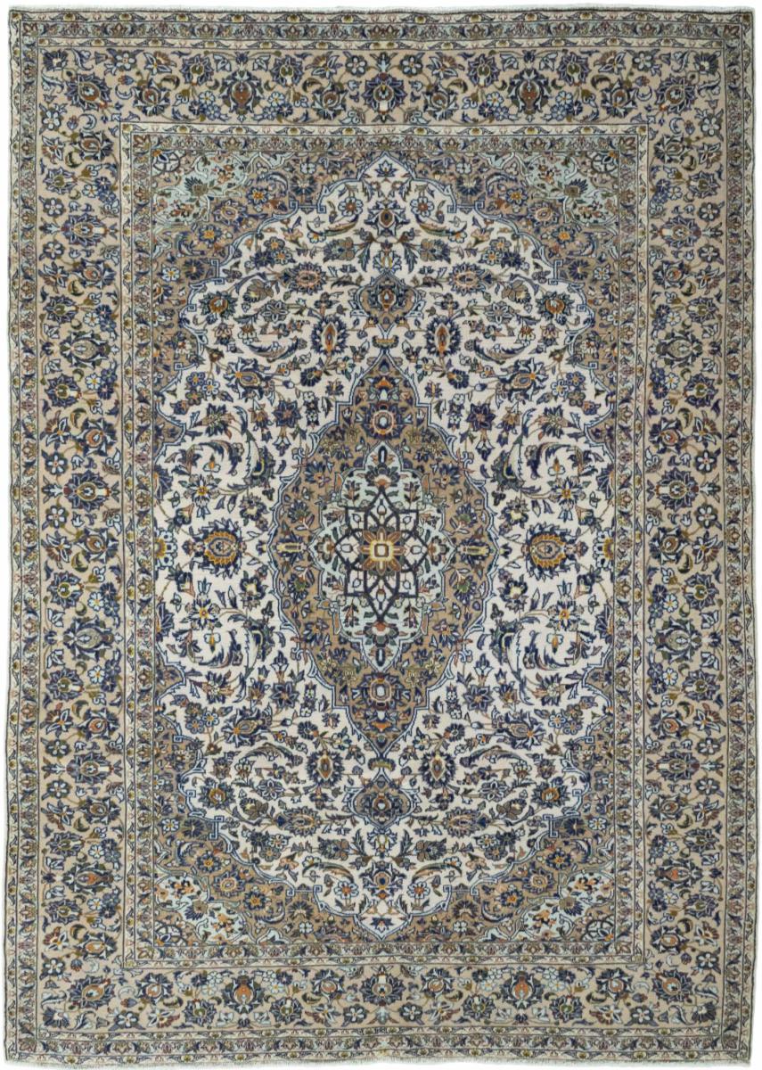  ペルシャ絨毯 カシャン Kork 9'5"x6'8" 9'5"x6'8",  ペルシャ絨毯 手織り