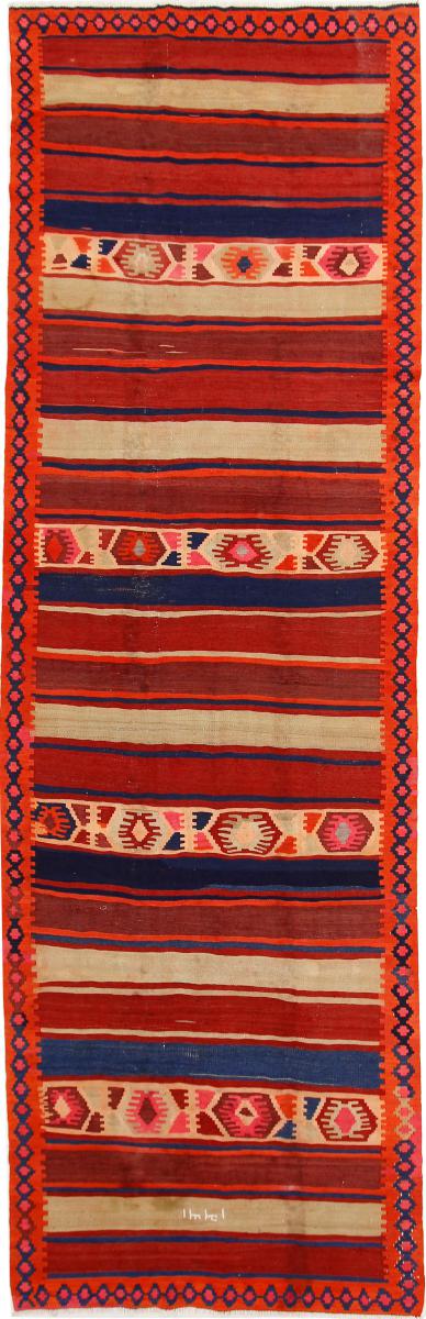  ペルシャ絨毯 キリム Fars Azerbaijan アンティーク 439x138 439x138,  ペルシャ絨毯 手織り