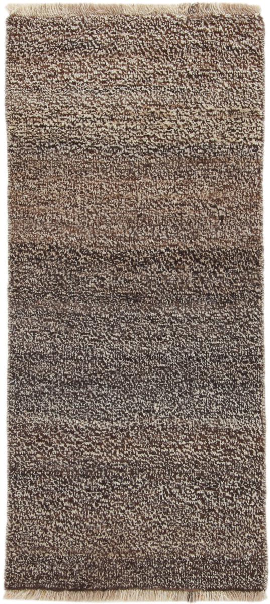 Tapis persan Persan Gabbeh Ghashghai Ancien 142x62 142x62, Tapis persan Noué à la main