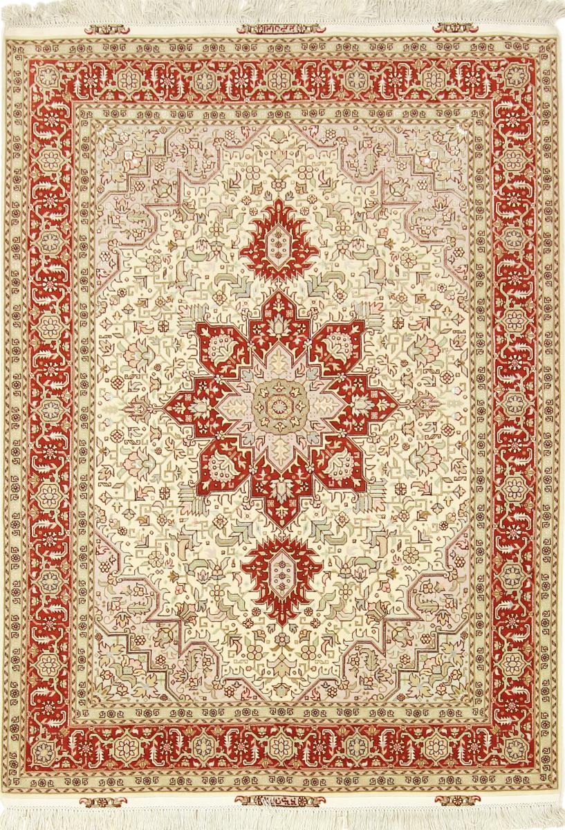 Persian Rug Tabriz 6'9"x5'1" 6'9"x5'1", Persian Rug Knotted by hand