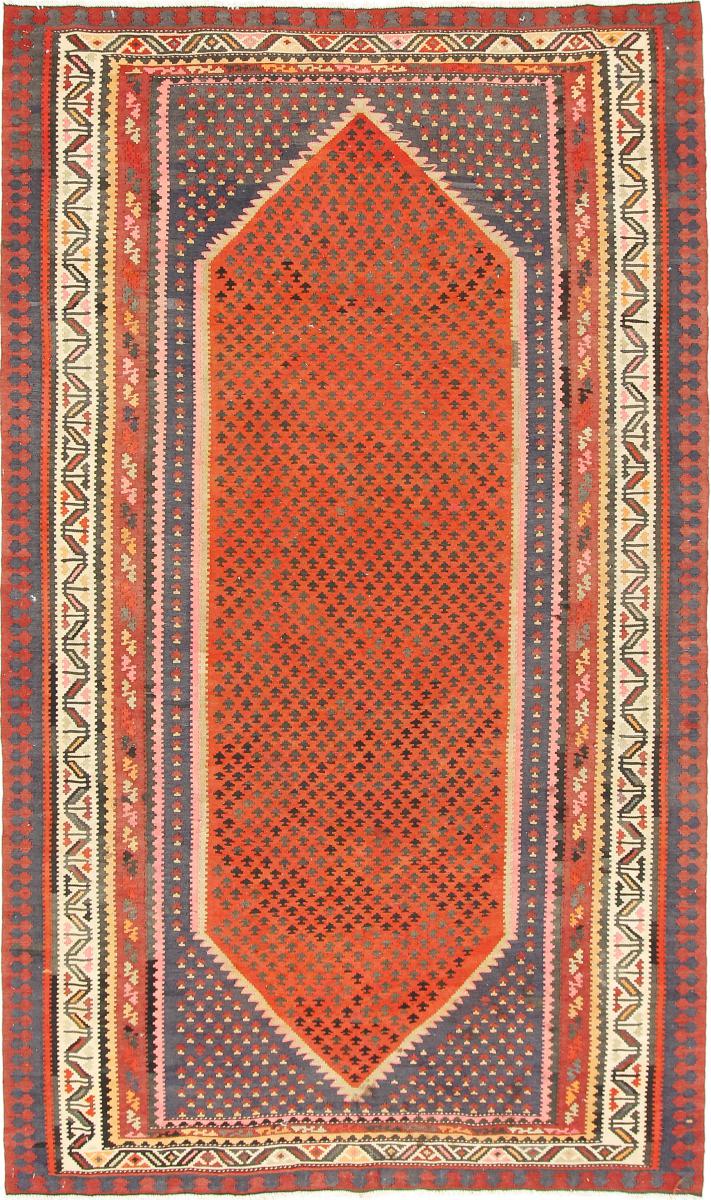 Perserteppich Kelim Fars Azerbaijan Antik 280x171 280x171, Perserteppich Handgeknüpft
