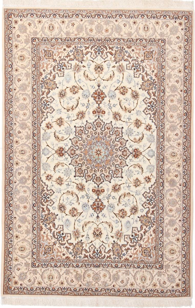 Persisk matta Isfahan Silkesvarp 235x155 235x155, Persisk matta Knuten för hand