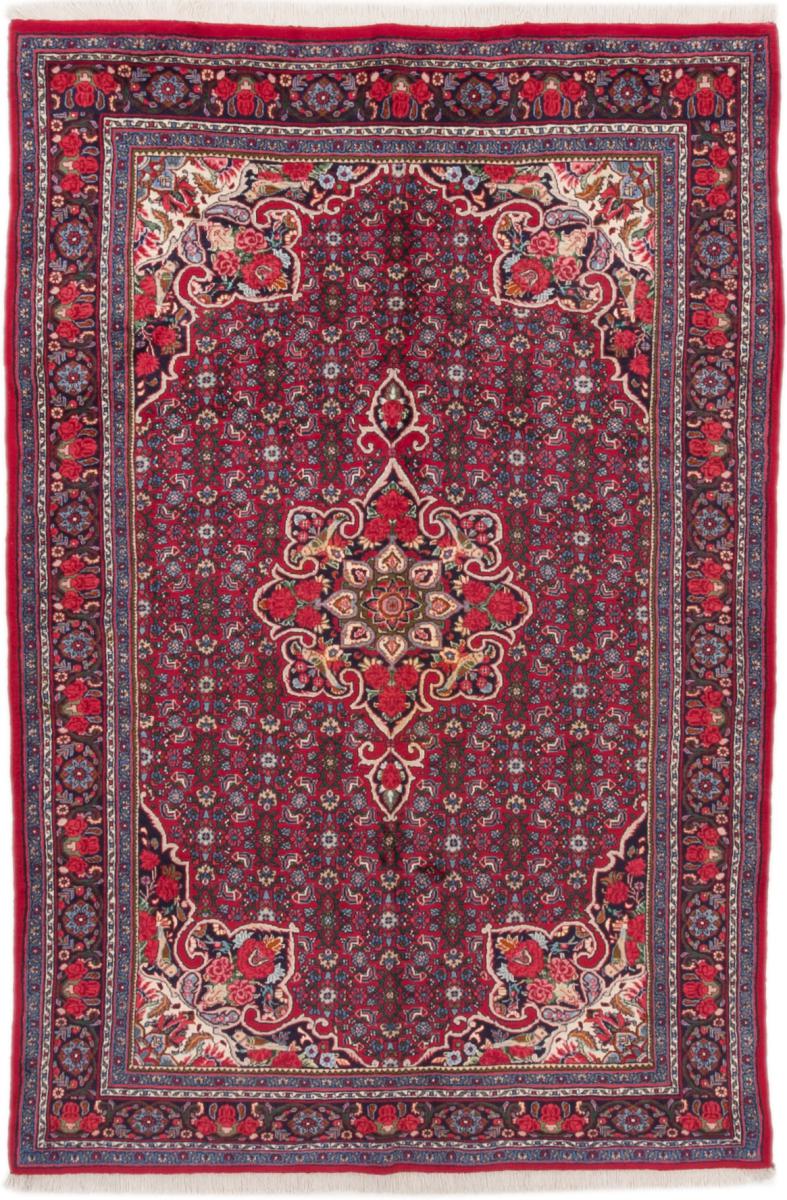 Tapis persan Bidjar 7'3"x4'10" 7'3"x4'10", Tapis persan Noué à la main