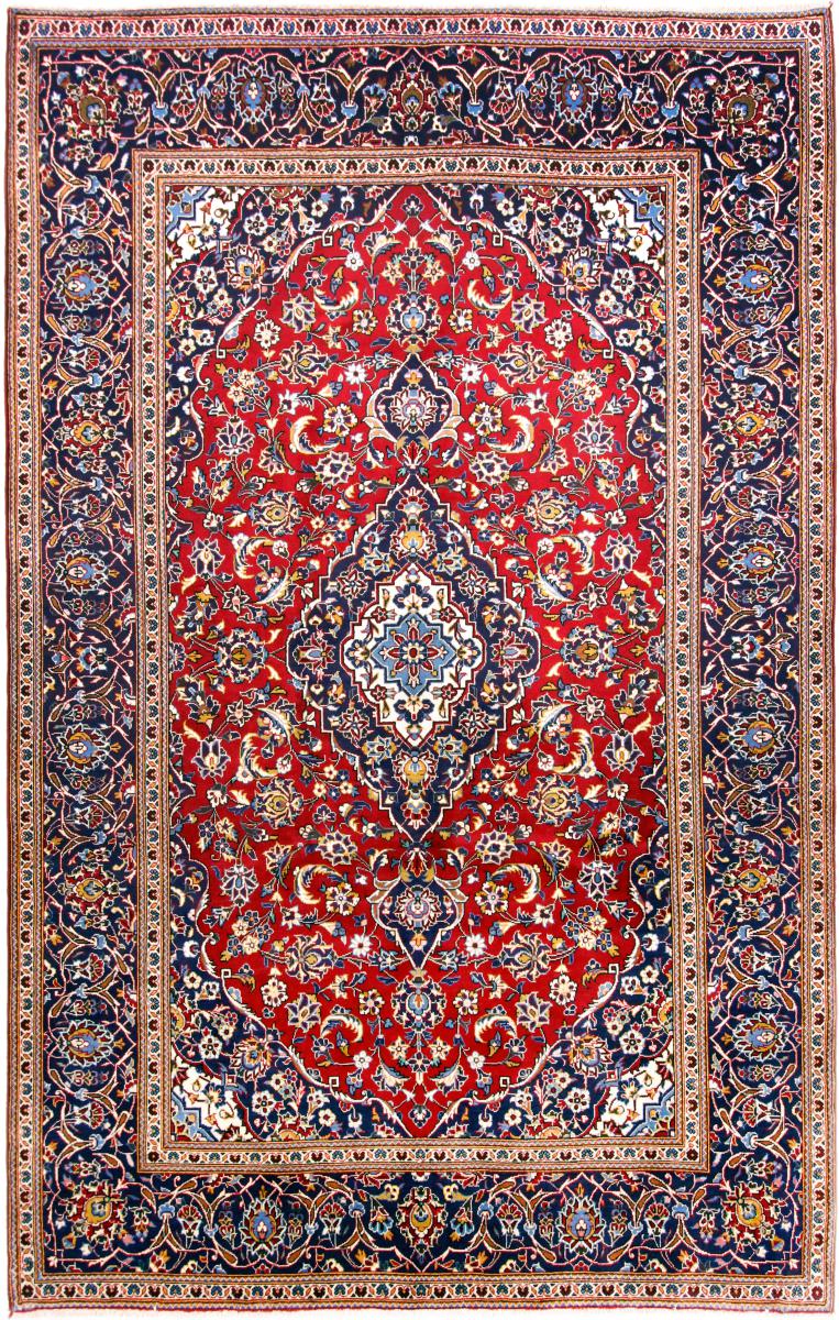 Persian Rug Keshan 10'0"x6'5" 10'0"x6'5", Persian Rug Knotted by hand