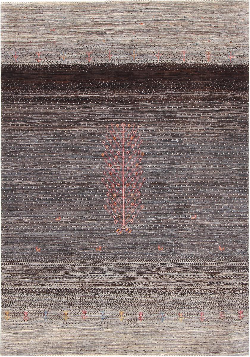 Tapis persan Persan Gabbeh Loribaft Nowbaft 175x123 175x123, Tapis persan Noué à la main