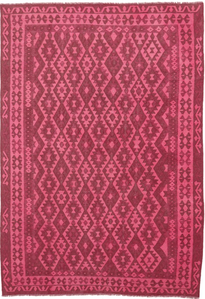 Afghan rug Kilim Afghan Heritage Limited 9'7"x6'9" 9'7"x6'9", Persian Rug Woven by hand