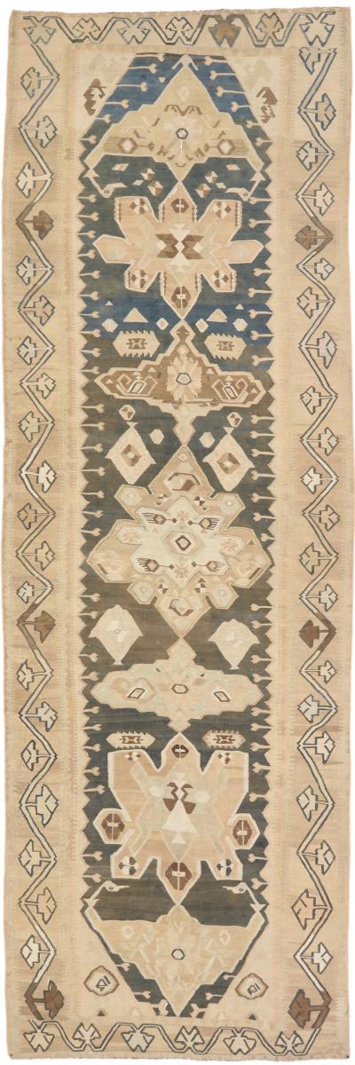 Persialainen matto Kelim Fars Gharebagh Antiikki 16'4"x5'4" 16'4"x5'4", Persialainen matto kudottu