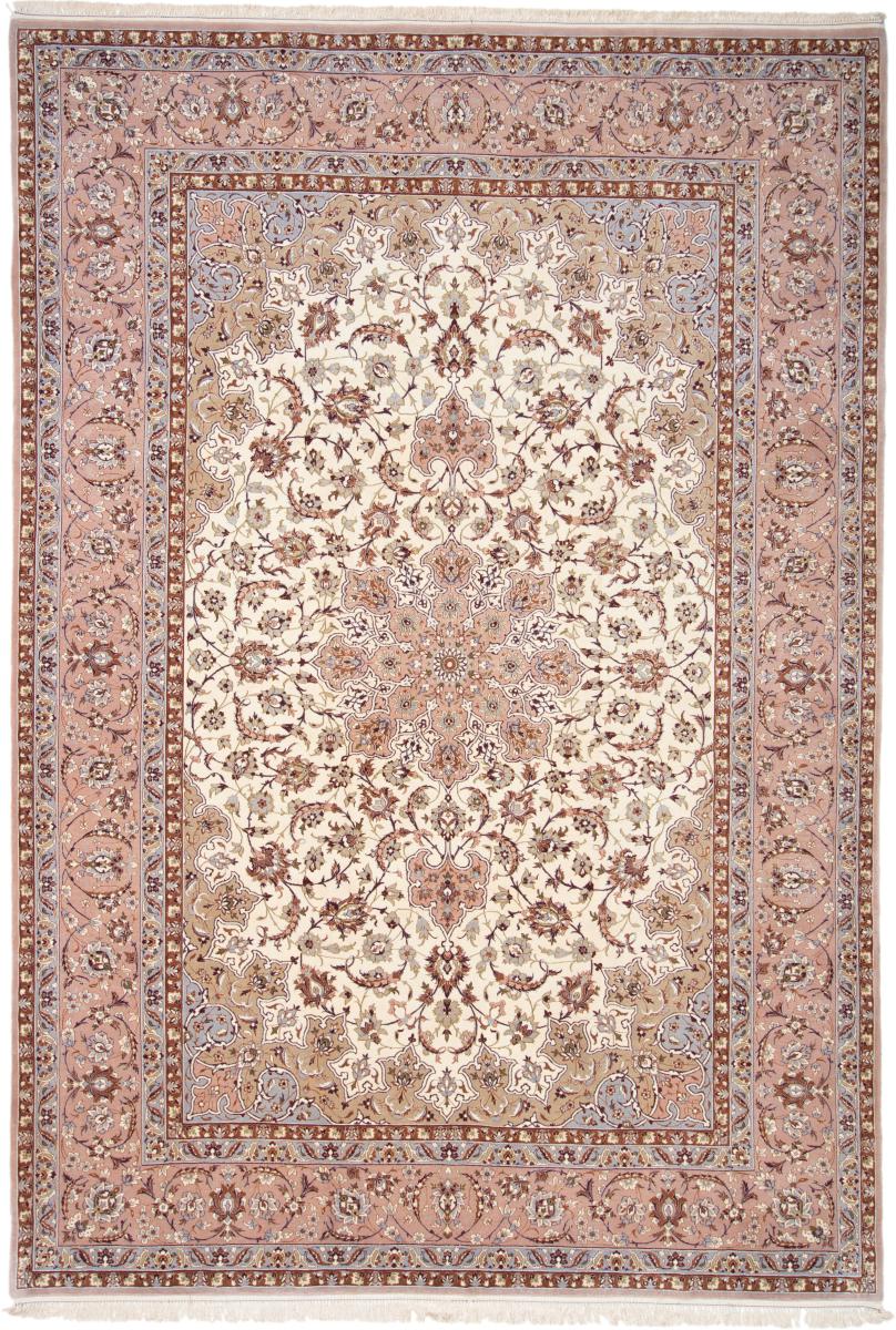Perserteppich Isfahan Seidenkette 290x201 290x201, Perserteppich Handgeknüpft