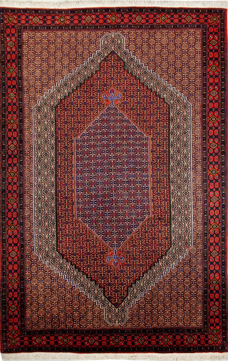 Persian Rug Senneh 297x198 297x198, Persian Rug Knotted by hand