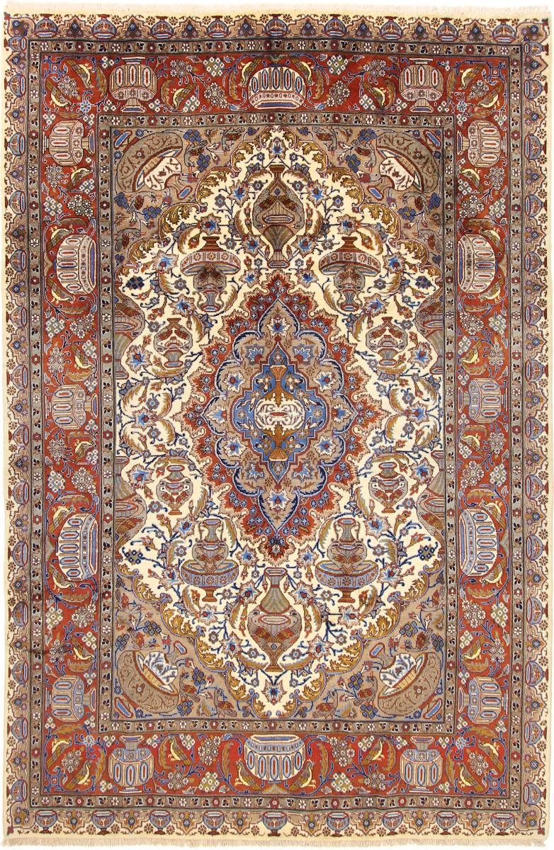 Persian Rug Kaschmar 9'10"x6'5" 9'10"x6'5", Persian Rug Knotted by hand