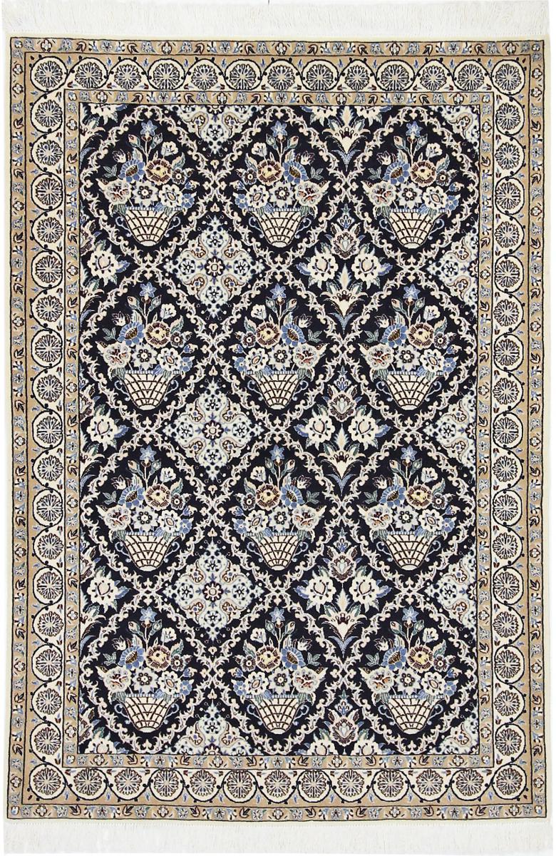 Perzsa szőnyeg Наин 6La 145x100 145x100, Perzsa szőnyeg Kézzel csomózva