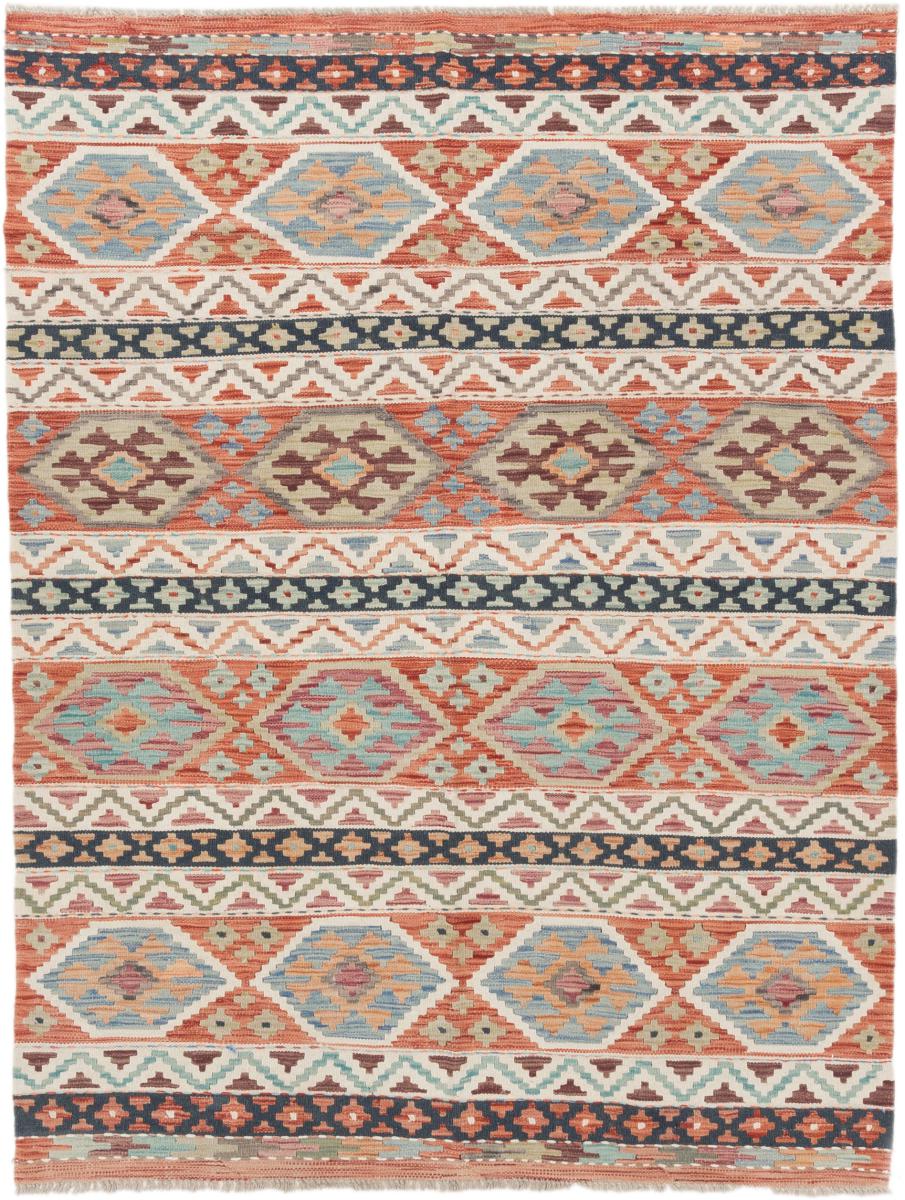 Alfombra afgana Kilim Afghan 194x148 194x148, Alfombra persa Tejido a mano