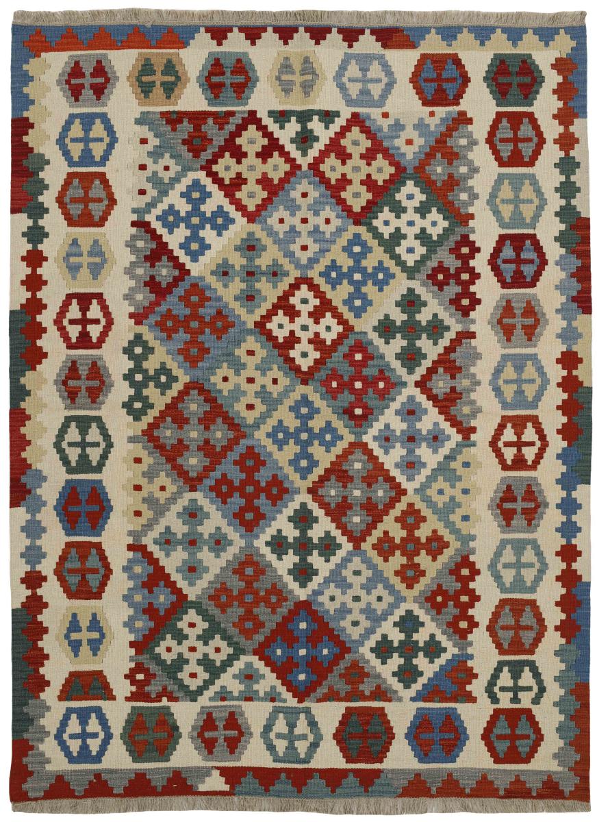 Persian Rug Kilim Fars 7'9"x5'9" 7'9"x5'9", Persian Rug Woven by hand